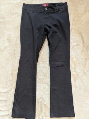 Dickies Black Work Pants Size 5 Juniors Bootcut